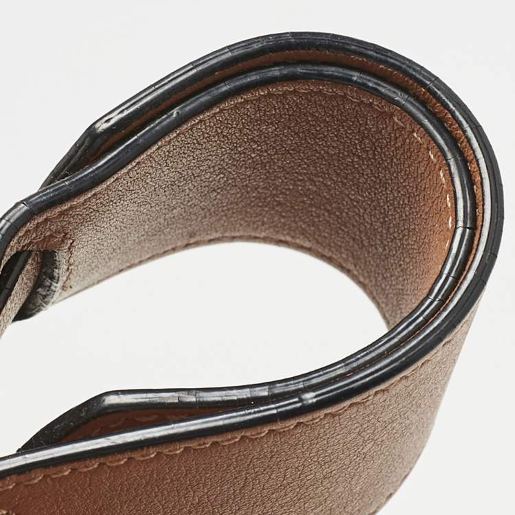 Pre Owned Loewe Tan Leather Medium Puzzle Shoulder Bag