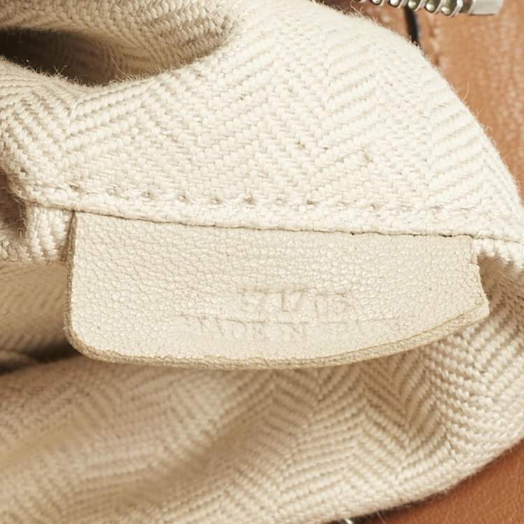 Pre Owned Loewe Tan Leather Medium Puzzle Shoulder Bag