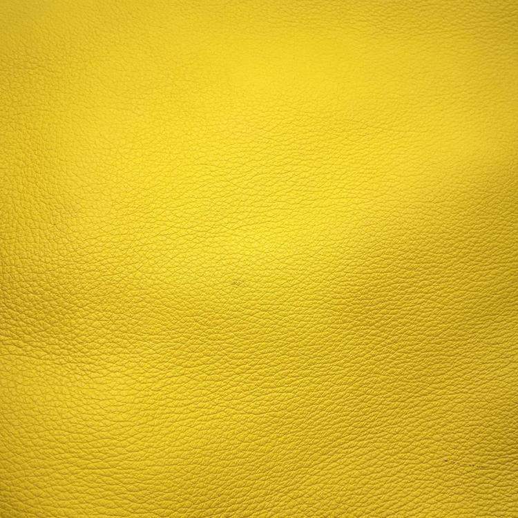 Pre Owned Loewe  Yellow Leather Medium Flamenco Shoulder Bag