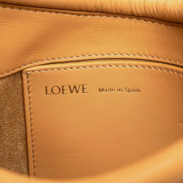 Pre Owned Loewe Brown Leather Paseo Satchel