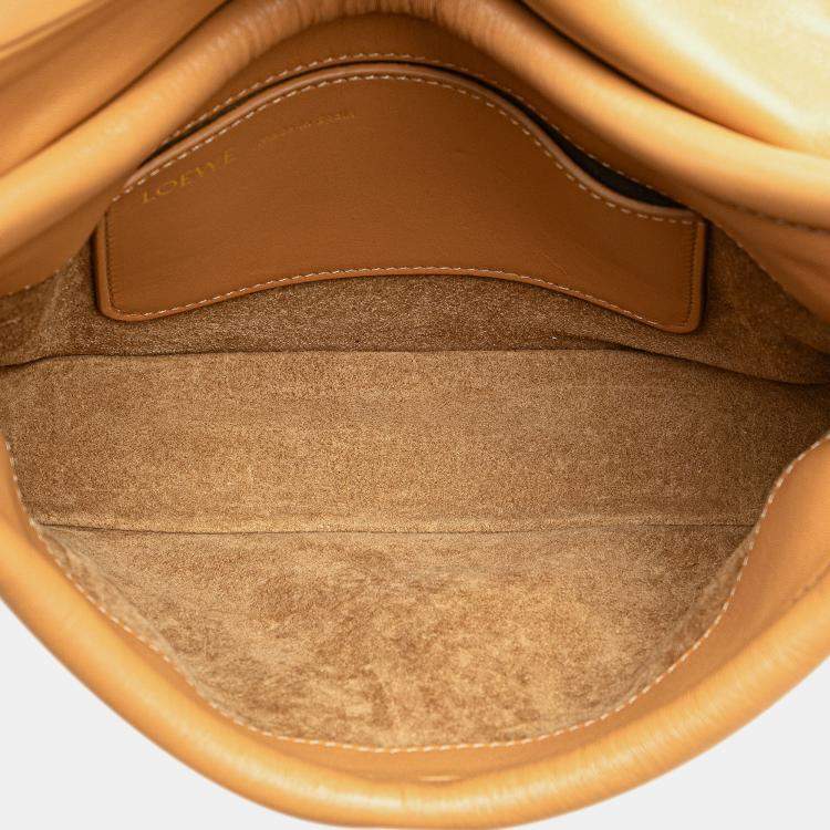 Pre Owned Loewe Brown Leather Paseo Satchel
