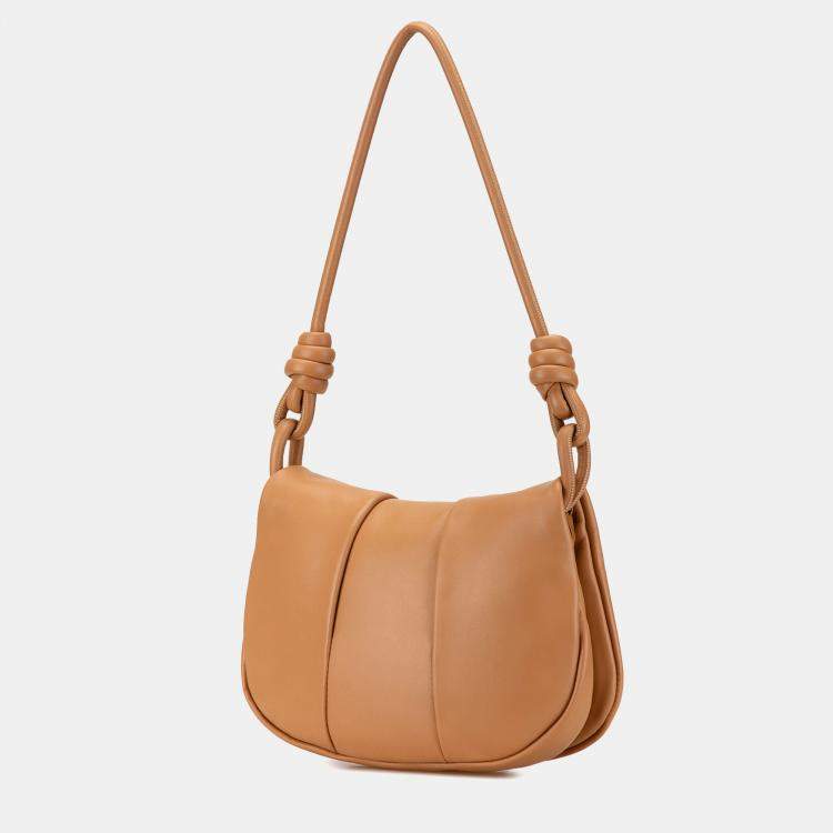 Pre Owned Loewe Brown Leather Paseo Satchel