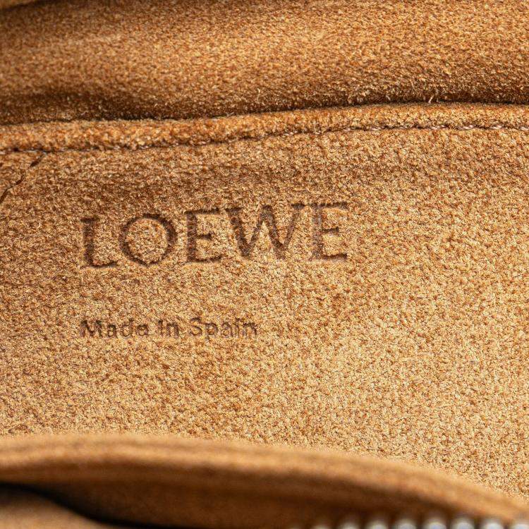 Pre Owned Loewe Black Small Leather Stars Missy Satchel