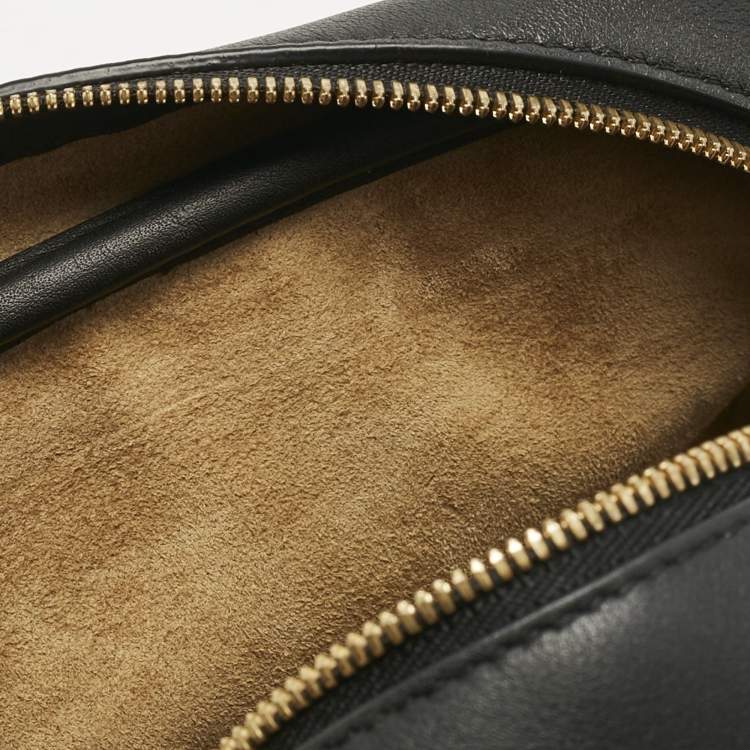 Pre Owned Loewe Black Leather Amazona 16 Satchel
