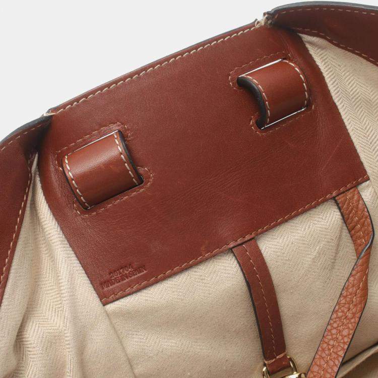 Pre Owned Loewe Brown Medium Soft Grained Calfskin Hammock