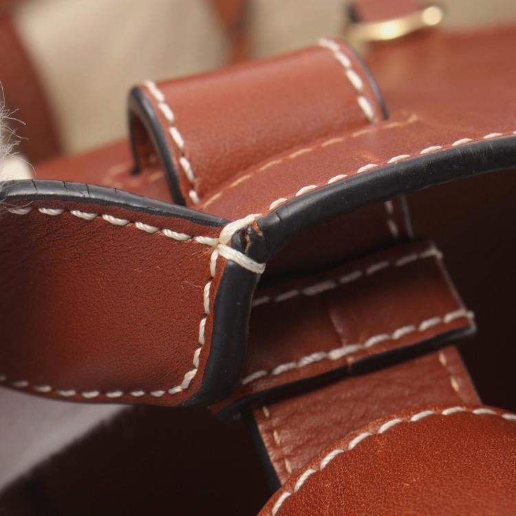 Pre Owned Loewe Brown Medium Soft Grained Calfskin Hammock