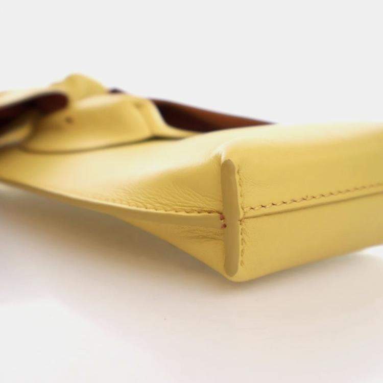 Pre Owned Loewe  Bunny Pocket CalfskinShoulder Bag