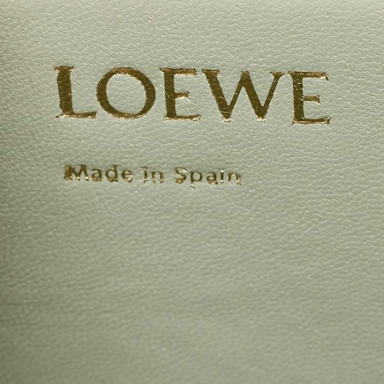 Pre Owned Loewe Brown Leather Barcelona Shoulder Bag