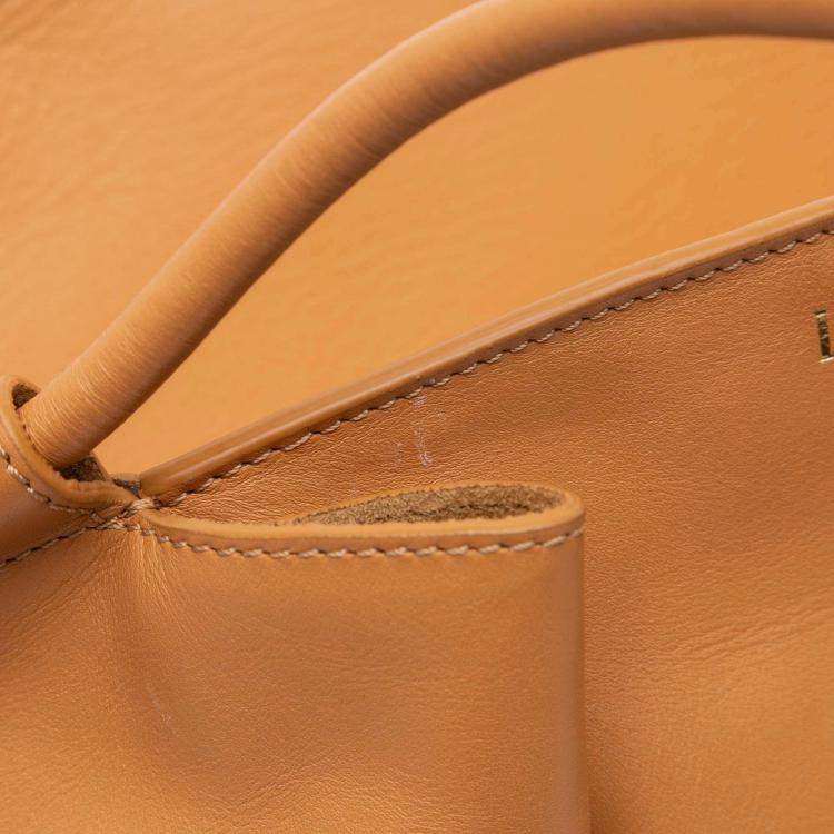 Pre Owned Loewe Brown Small Leather Paseo Satchel