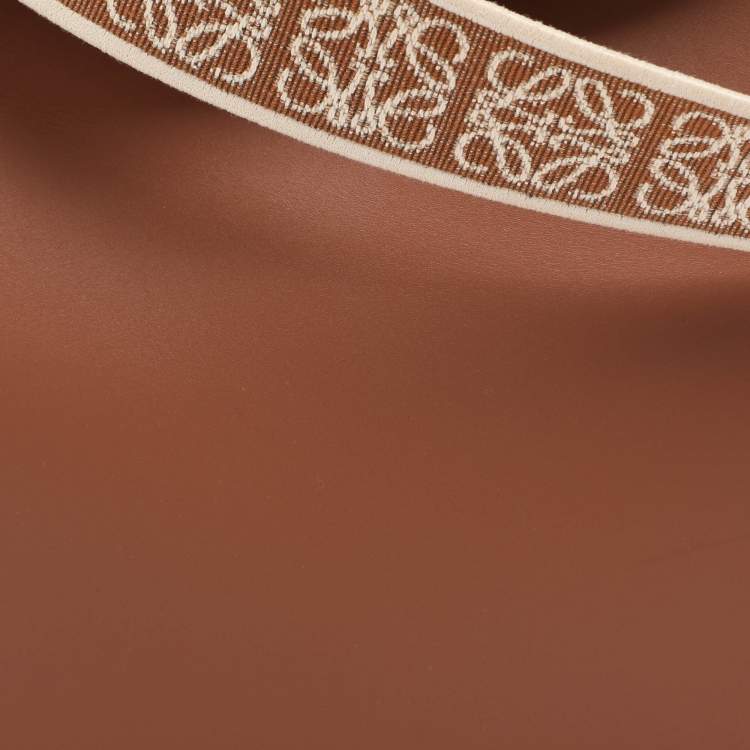 Pre Owned Loewe Brown Small Leather Luna Hobo