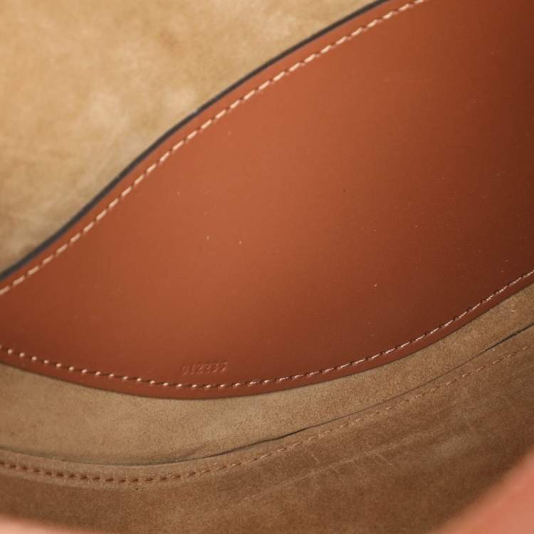 Pre Owned Loewe Brown Small Leather Luna Hobo