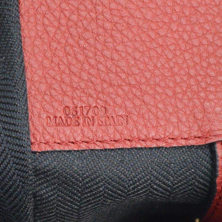 Pre Owned Loewe Red Hammock 2way Tote Bag