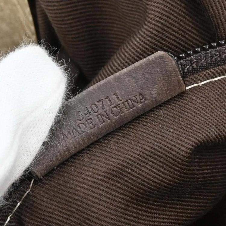 Pre Owned Loewe Beige Hobo Shoulder Bag