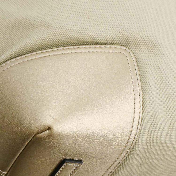 Pre Owned Loewe Beige Hobo Shoulder Bag