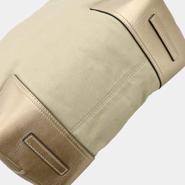Pre Owned Loewe Beige Hobo Shoulder Bag