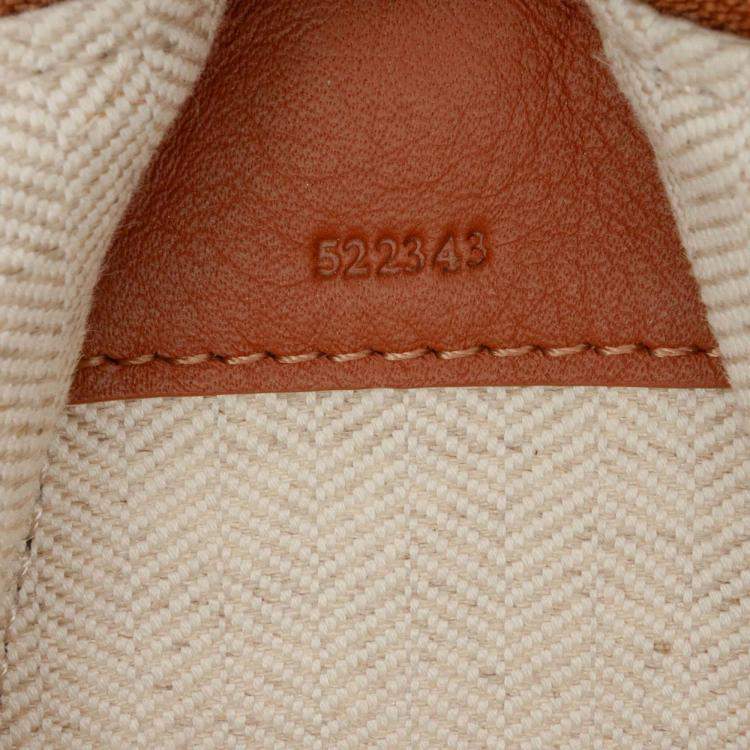 Pre Owned Loewe Brown Mini Leather Hammock Hobo