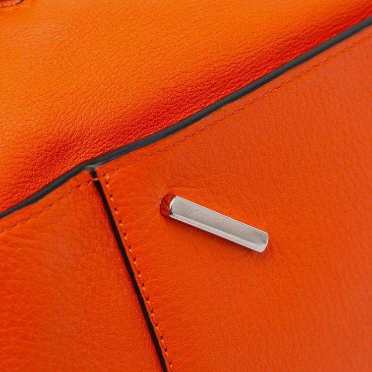 Pre Owned Loewe Small Leather Hammock Satchel