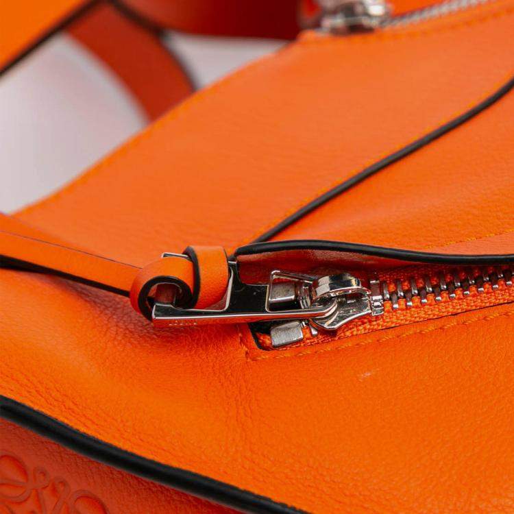 Pre Owned Loewe Small Leather Hammock Satchel