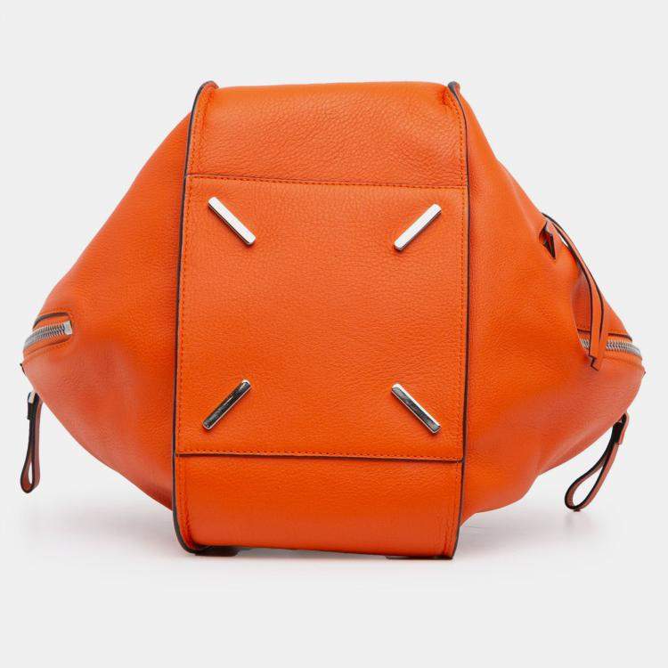 Pre Owned Loewe Small Leather Hammock Satchel