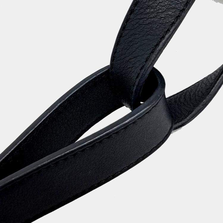 Pre Owned Loewe Black Leather Hammock Bag Medium