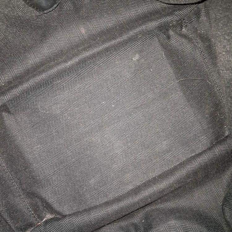 Pre Owned Loewe Black Leather Hammock Bag Medium