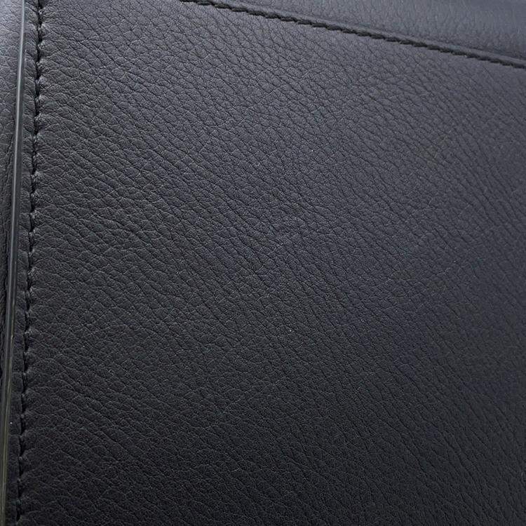 Pre Owned Loewe Hammock Black Leather Size Compact