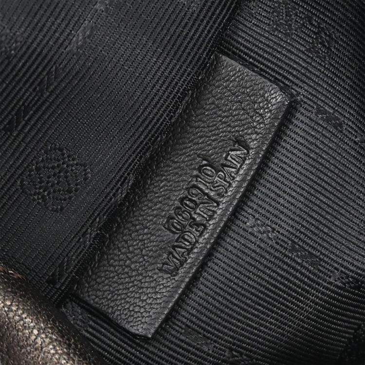 Pre Owned Loewe Metallic Brown Amazona 36 Handbag 060910