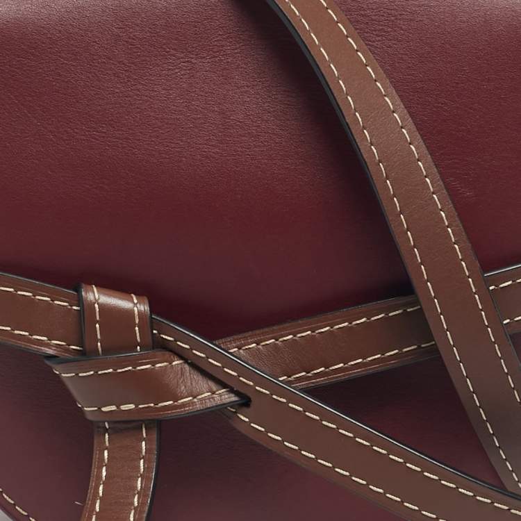 Pre Owned Loewe Multicolor Leather Gate Shoulder Bag