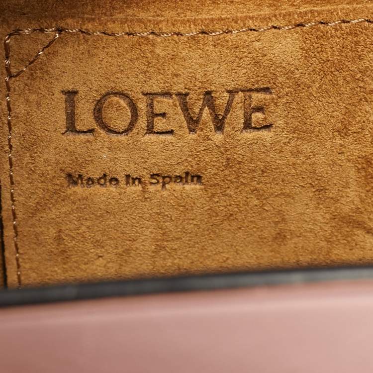 Pre Owned Loewe Multicolor Leather Gate Shoulder Bag