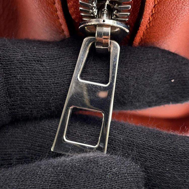 Pre Owned Loewe Amazona 2Waybag Orange Leather