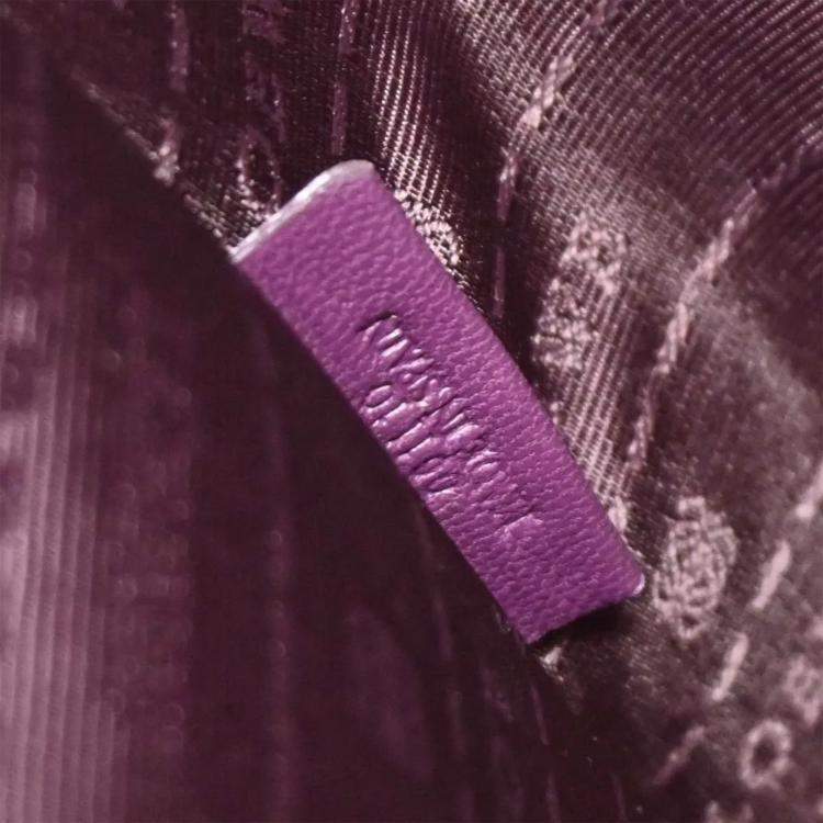 Pre Owned Loewe Pink Leather Handbag