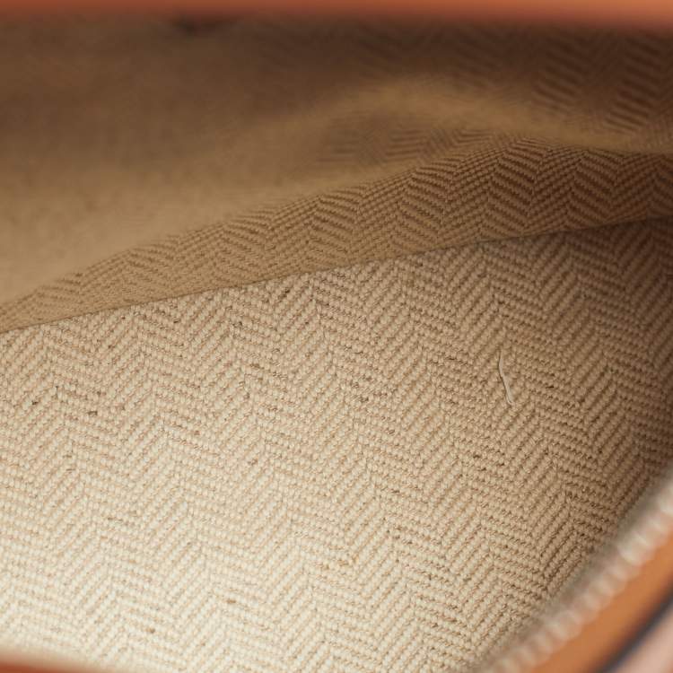 Pre Owned Loewe Brown Leather Mini Puzzle Shoulder Bag