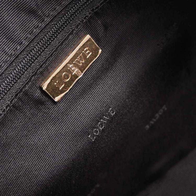 Pre Owned Loewe Bronze Leather Amazona 36 Handbag