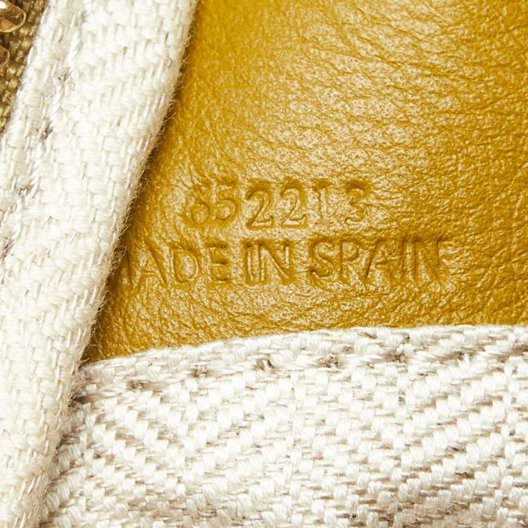 Pre Owned Loewe Tri Color Leather Small Puzzle Top Handle Bag