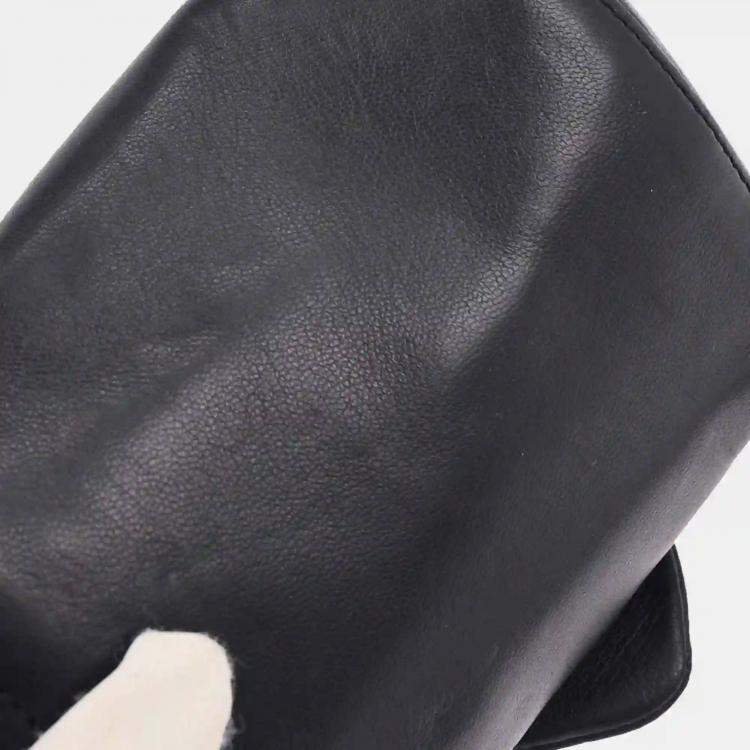 Pre Owned Loewe Navy Leather Handbag