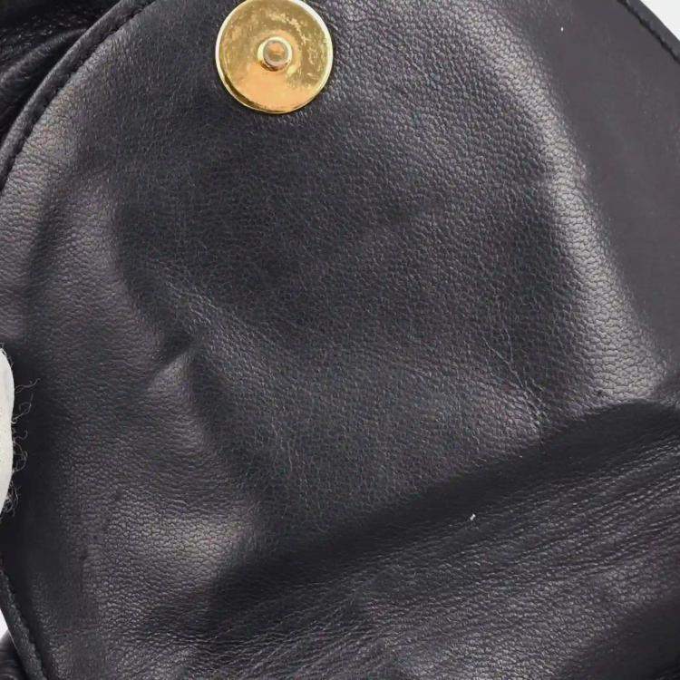 Pre Owned Loewe Navy Leather Handbag