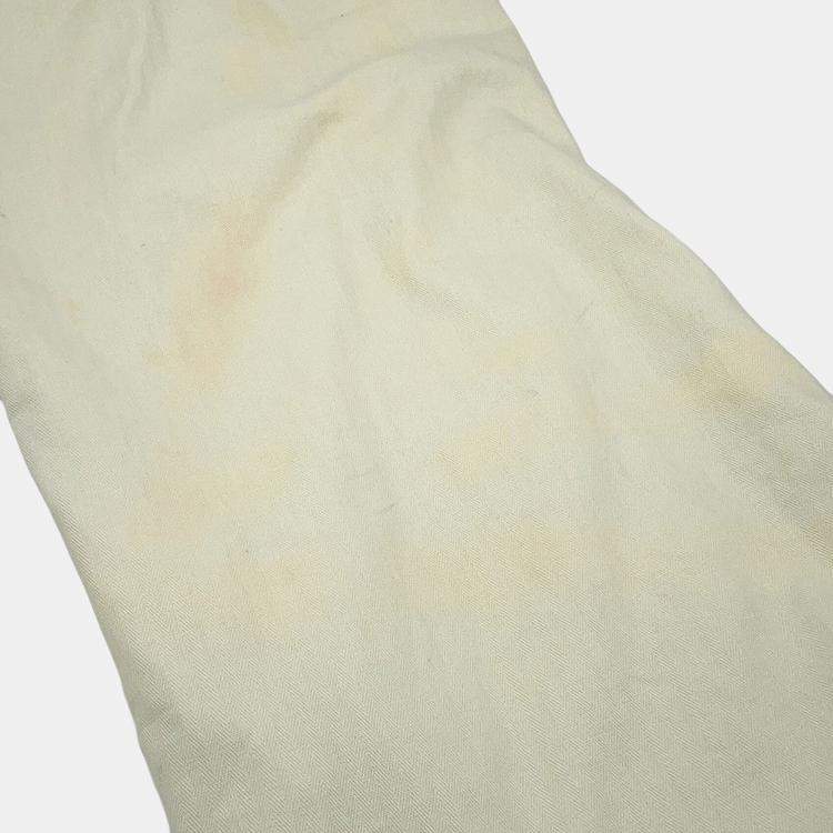 Pre Owned Loewe Goya Anagram Backpack Blue/White/Brown Canvas Leather