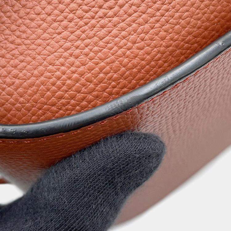 Pre Owned Loewe Hammock Rusty Calf Leather Size Small