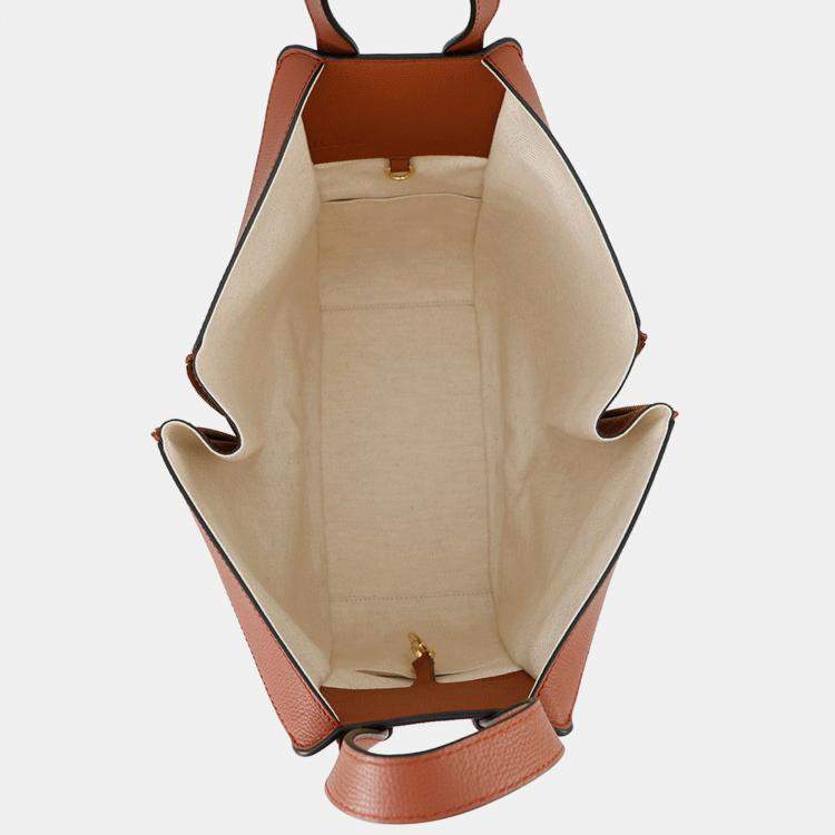 Pre Owned Loewe Hammock Rusty Calf Leather Size Small