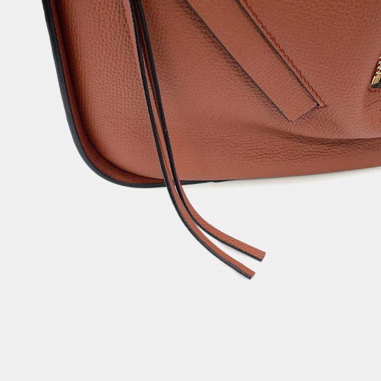 Pre Owned Loewe Hammock Rusty Calf Leather Size Small