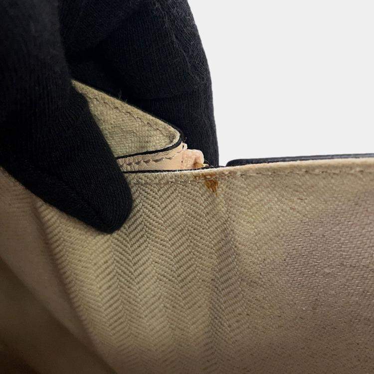 Pre Owned Loewe Hammock Light Pink/Jasmin Flower Leather Size Small