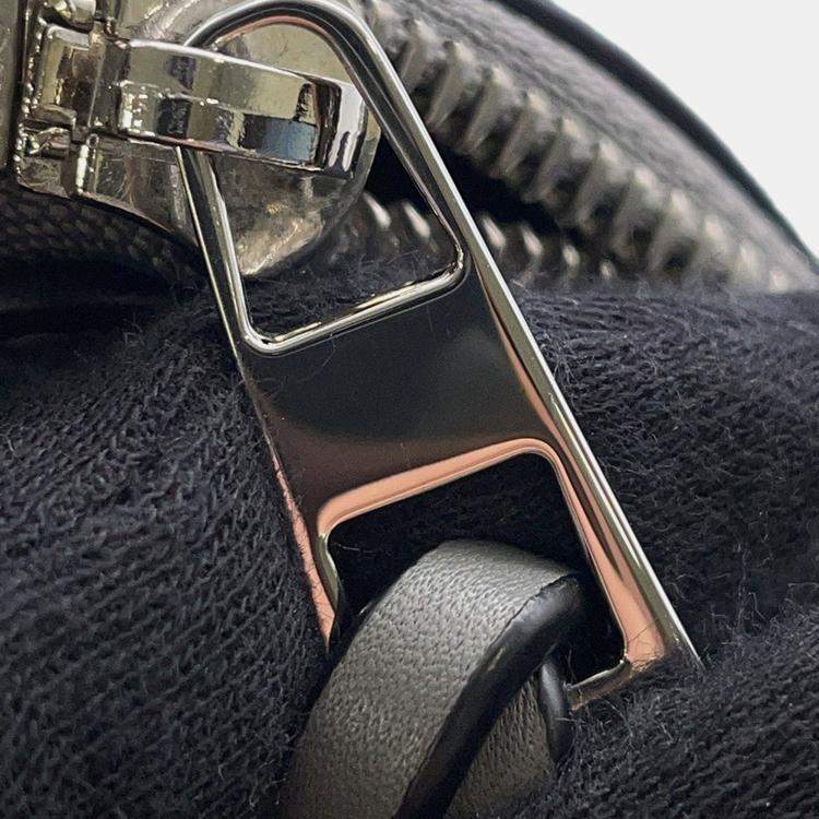 Pre Owned Loewe Anton Sling Bag Gray Leather