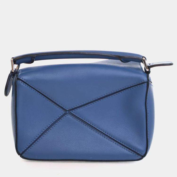 Pre Owned Loewe Mini Calfskin Puzzle