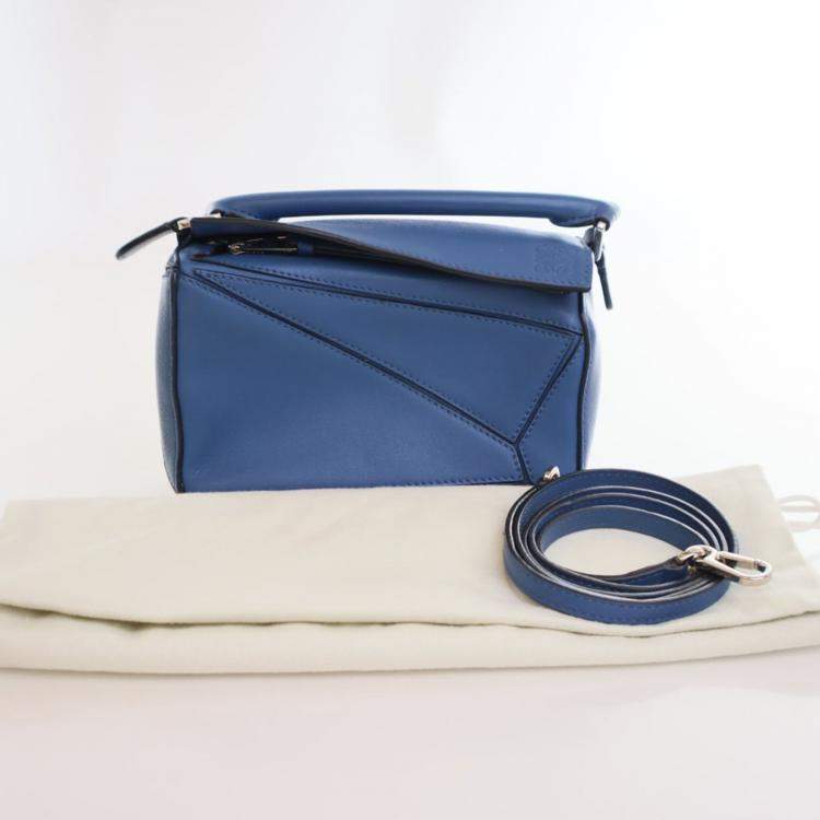 Pre Owned Loewe Mini Calfskin Puzzle