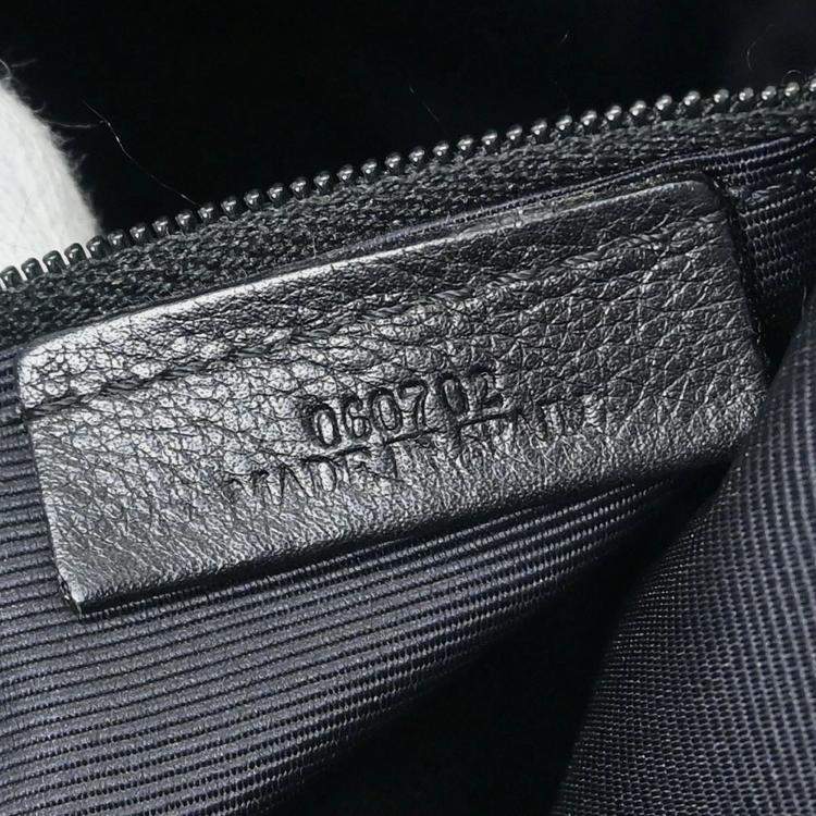 Pre Owned Loewe Black Fusta 30 Tote Bag