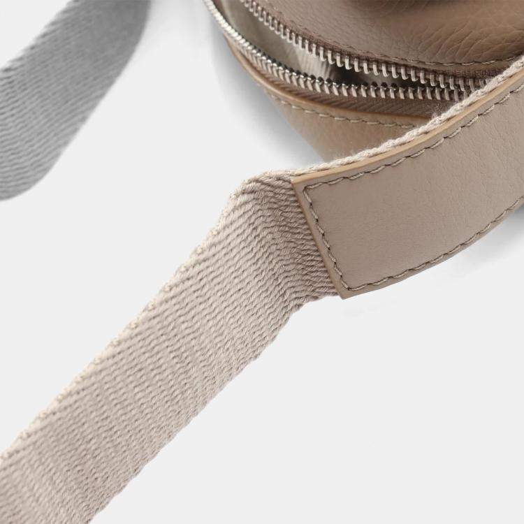 Pre Owned Loewe Military XS Beige Leather Messenger Bag