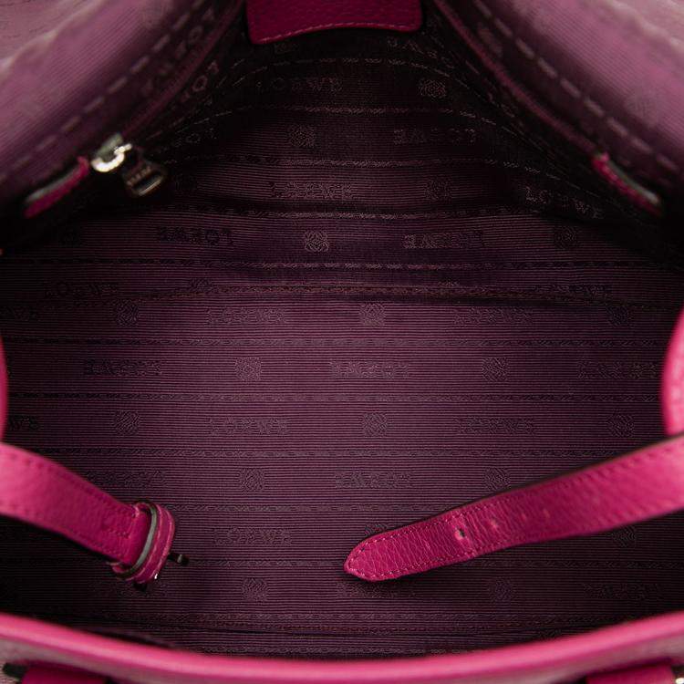 مملوكة مسبقًا Loewe Pink Leather Alamo 28