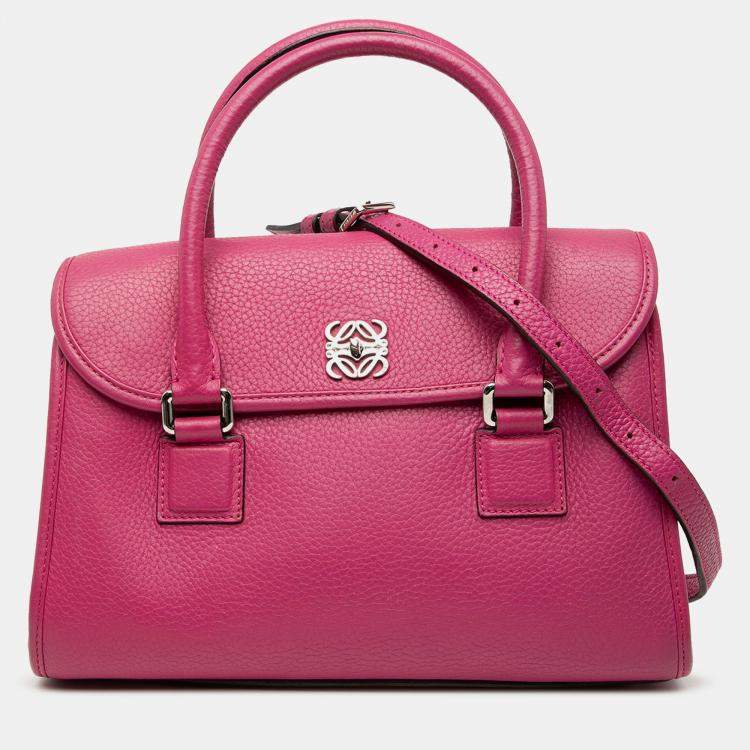 مملوكة مسبقًا Loewe Pink Leather Alamo 28