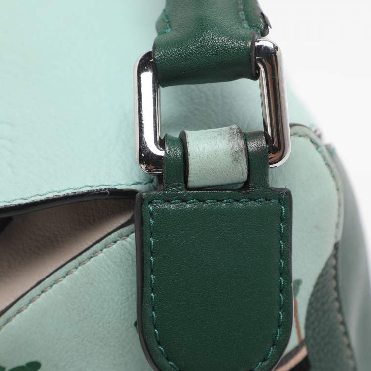 Pre Owned Loewe Puzzle 10 Ken Price Re-edition Multicolor Leather Shoulder Bag