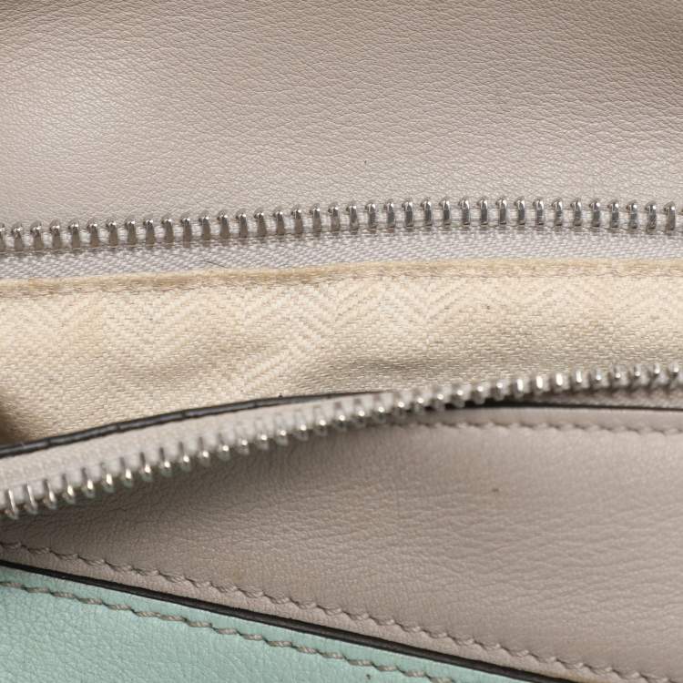 Pre Owned Loewe Puzzle 10 Ken Price Re-edition Multicolor Leather Shoulder Bag